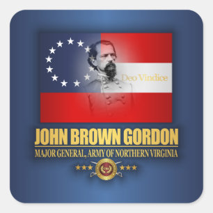 Brown (Southern Patriot) Square Sticker