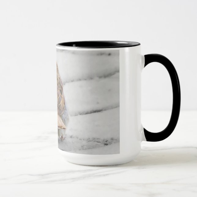 Brown Sparrow Mug (Right)