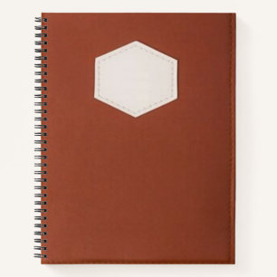 Brown Spiral Notebook – Stylish and Durable Journa