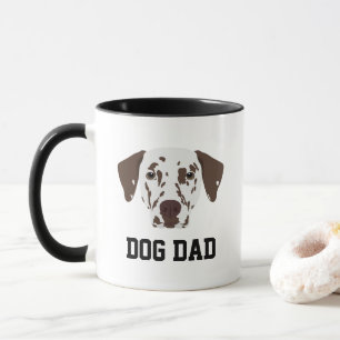 Brown-Spotted Dalmatian Dog Dad Mug