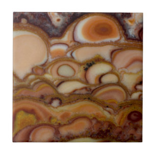 Brown Spotted Onyx Ceramic Tile