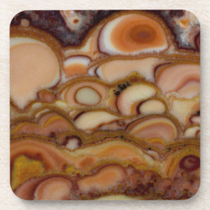 Brown Spotted Onyx Coaster