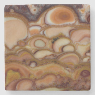 Brown Spotted Onyx Stone Coaster