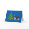 Brown Springer Spaniel Christmas Illustration