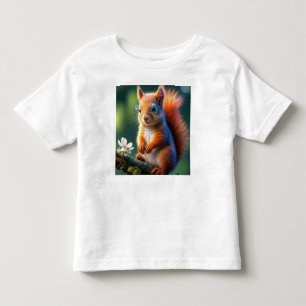 Brown Squirrel Sitting on The Branch-567656 Toddler T-Shirt