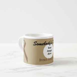 Brown Standard Ribbon Template by Kenneth Yoncich Espresso Cup