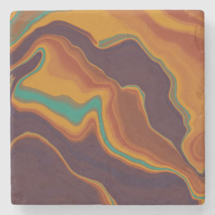 brown stone coaster