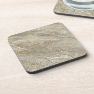 Brown stone texture coaster