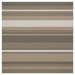 Brown stripes fabric