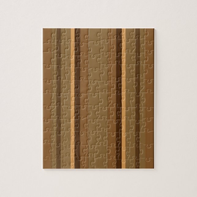 Brown Stripes Jigsaw Puzzle (Vertical)