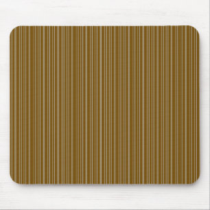 Brown Stripes Mouse Pad