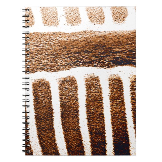 Brown Stripes_ Notebook (Front)