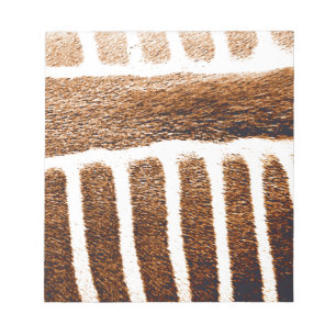 Brown Stripes_ Notepad