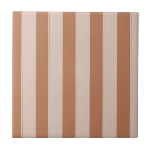 Brown stripes on ceramic tile