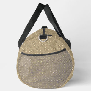 Brown SUEDE ORNAMENT Duffle Bag