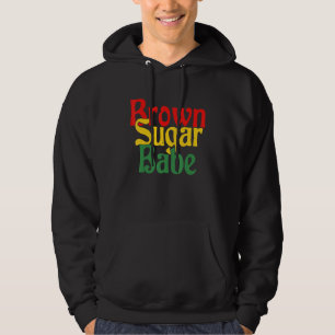 Brown Sugar Babe Proud Black Women African Pride Hoodie