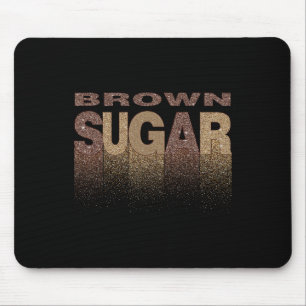 Brown Sugar Melanin African American Black History Mouse Pad