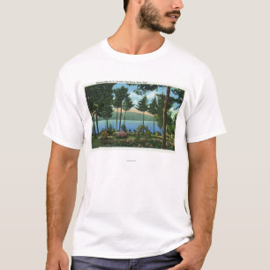 Brown Swan Park View of the Lake T-Shirt