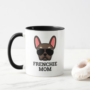 Brown Tan French Bulldog Frenchie Dog Mum Mug