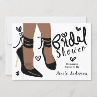 Brown Tan Skin High Heels Sun Moon Bridal Shower