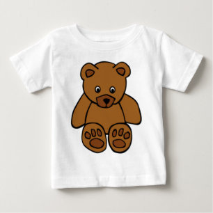 Brown Teddy Bear Baby T-Shirt