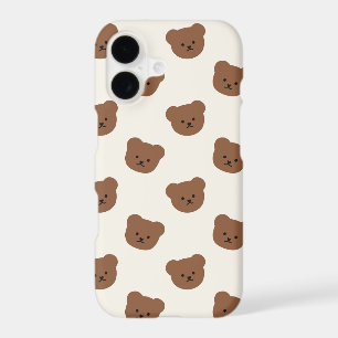 Brown Teddy Bear Phone Case