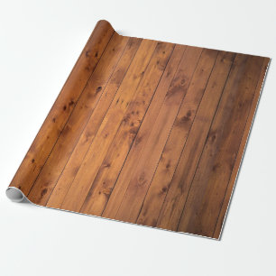 Brown textured wood wrapping paper