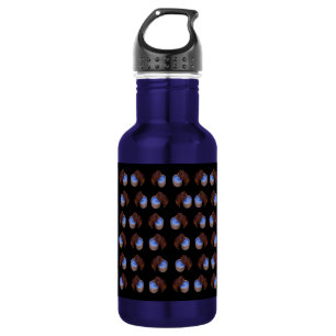 Brown Thirsty Guinea Pigs Pattern, 532 Ml Water Bottle
