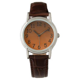 Brown to Orange Fade Watch