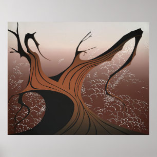 Brown Tree - 1974; United States Eyvind Earle Poster