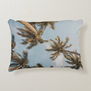 Brown tree decorative cushion