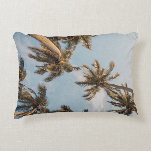 Brown tree decorative cushion (Front)
