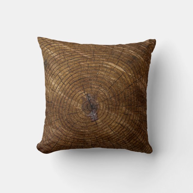Brown tree trunk cushion (Front)