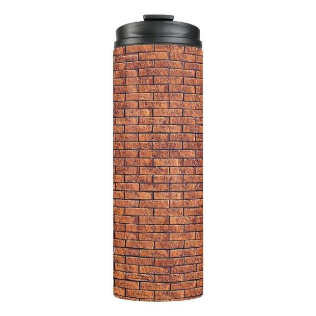 Brown tree trunk thermal tumbler (Front)