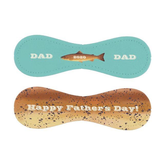 Brown Trout Happy Father's Day Fishing Dad 2020 Baseball (Panels)