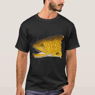 Brown Trout Head Painting 2 T-Shirt
