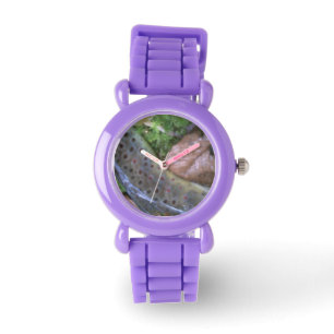 Brown trout skin,  fly fishing watch