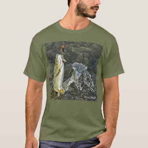 Brown Trout Takes The Bait T-Shirt
