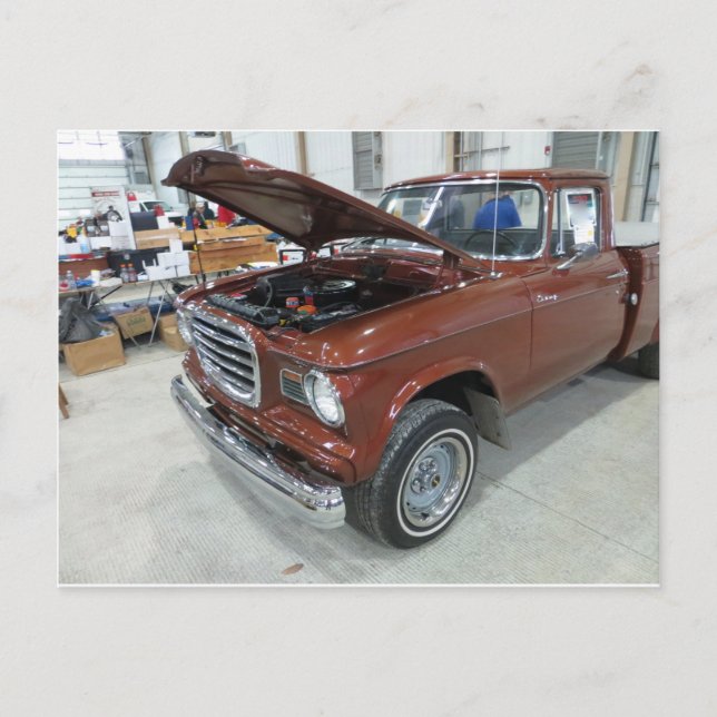 Brown Truck 1 Postcard (Front)