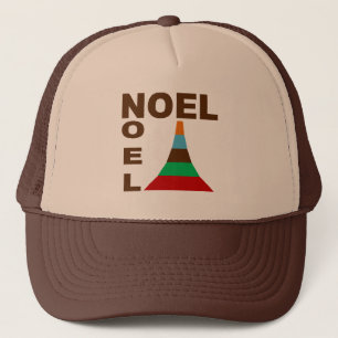 Brown Trucker Hat Christmas COOKIES Design