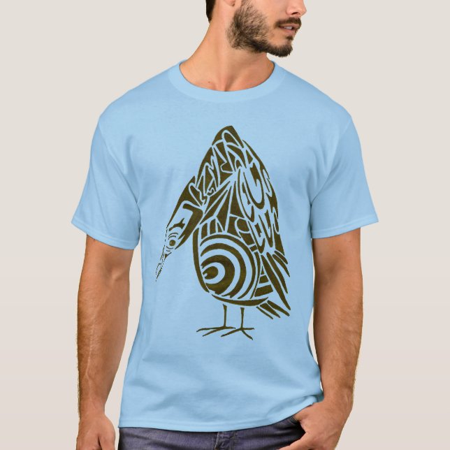 brown turkey vulture t-shirt (Front)