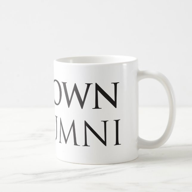 Brown University Alumni Coffee Mug (Right)