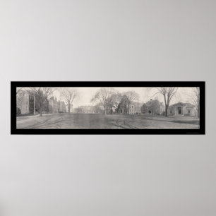 Brown University RI Photo 1909 Poster