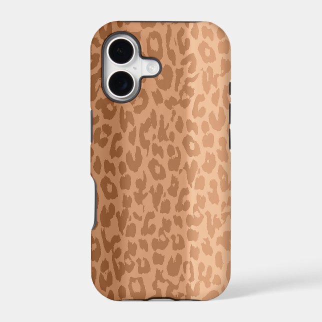 Brown Vintage Leopard Print (Back)
