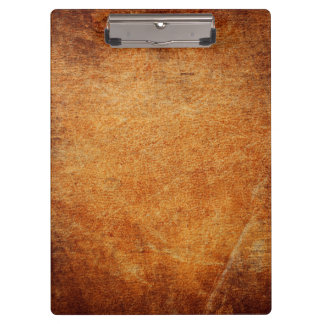 Brown vintage shaded leather  clipboard