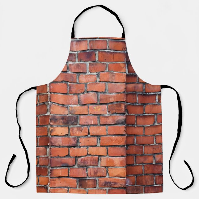 Brown wall brick apron (Front)