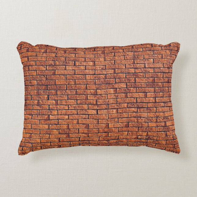 Brown wall cladding decorative cushion (Front)