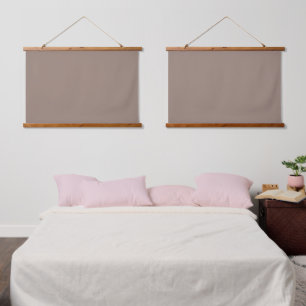 Brown Wall Tapestry   Neutral Canvas Decor