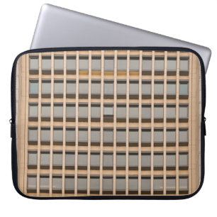 Brown wallpaper laptop sleeve
