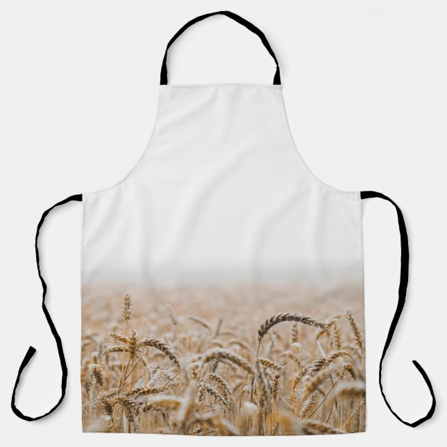 BROWN WHEAT FIELD DURING DAYTIME APRON (Front)